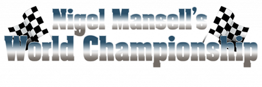 Nigel Mansells World Championship logo for Amiga CD32